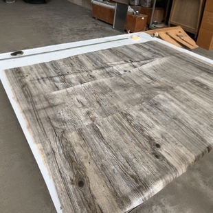 Furniture Environmentally Friendly Retro Wood Grain Pvc Vacuum Blister Film Wall Panel Wood Veneer Flat Sticker Package Laminated Floor Color Film
