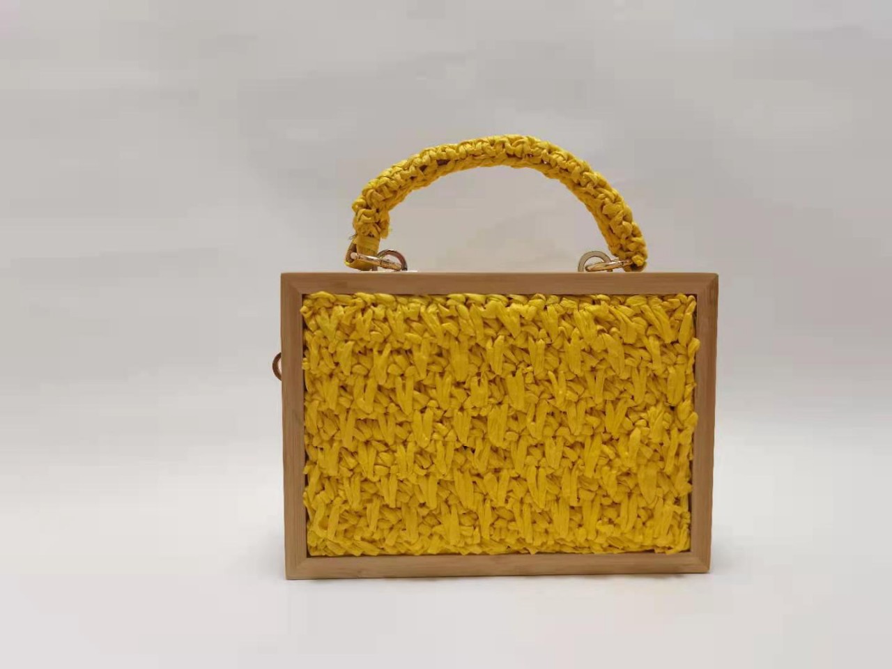 Straw Crossbody Bag Image 4