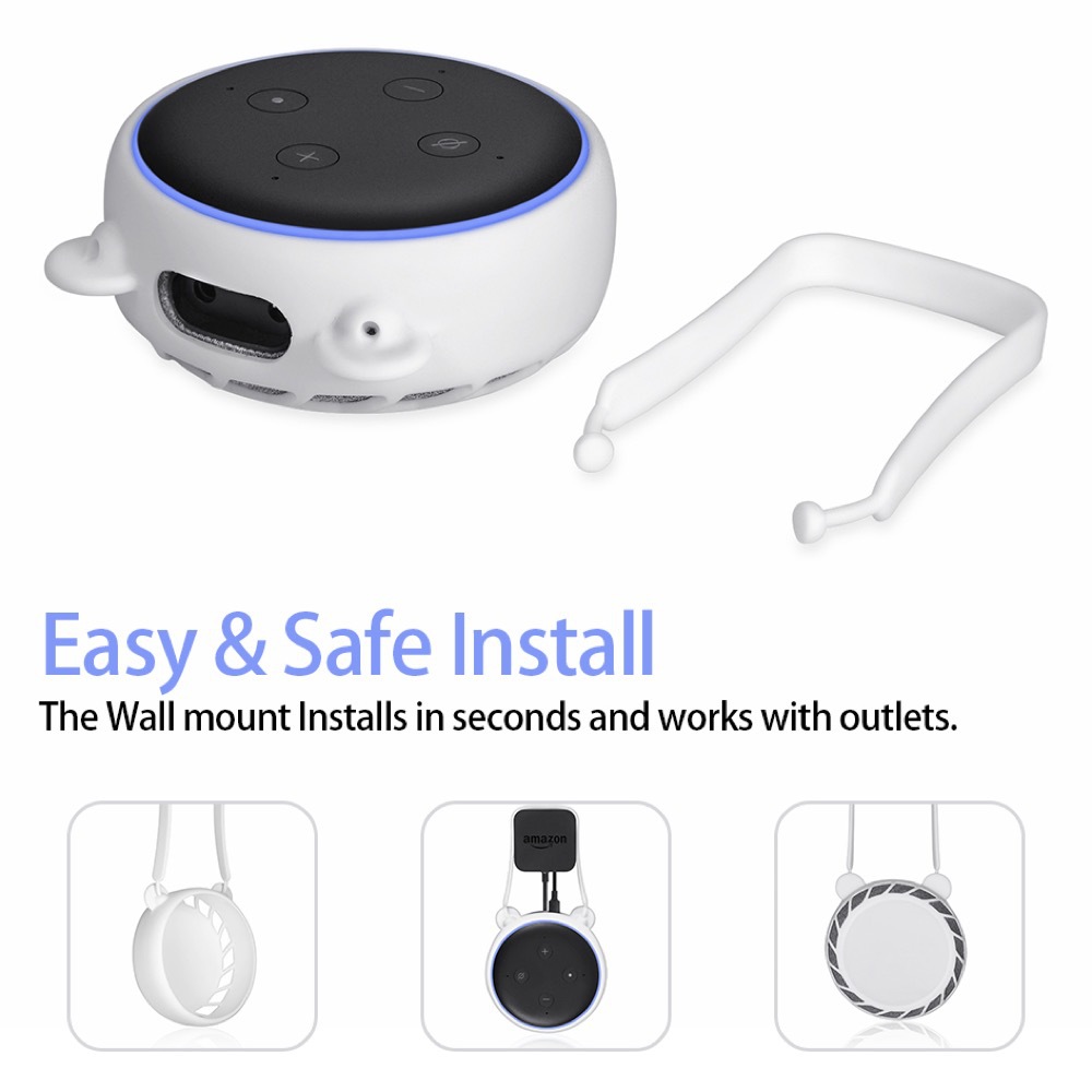 亚马逊amazon echo dot3和dot kids硅胶支架亚马逊现货