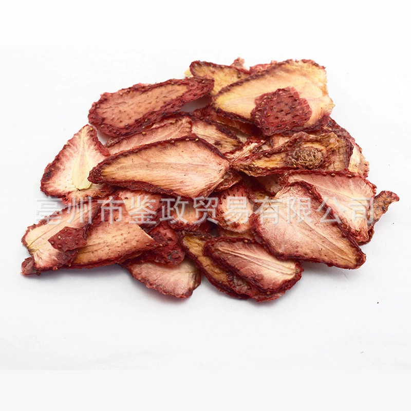 Dried Strawberry Slices 500g Bag Dried Fruit Tea Cold Brew Snack Culinary Use quality and texture