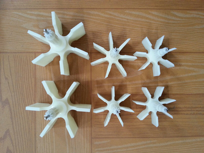 家用水表塑料叶轮转轮转子齿轮旋翼式立平式数字指针水表配件大全