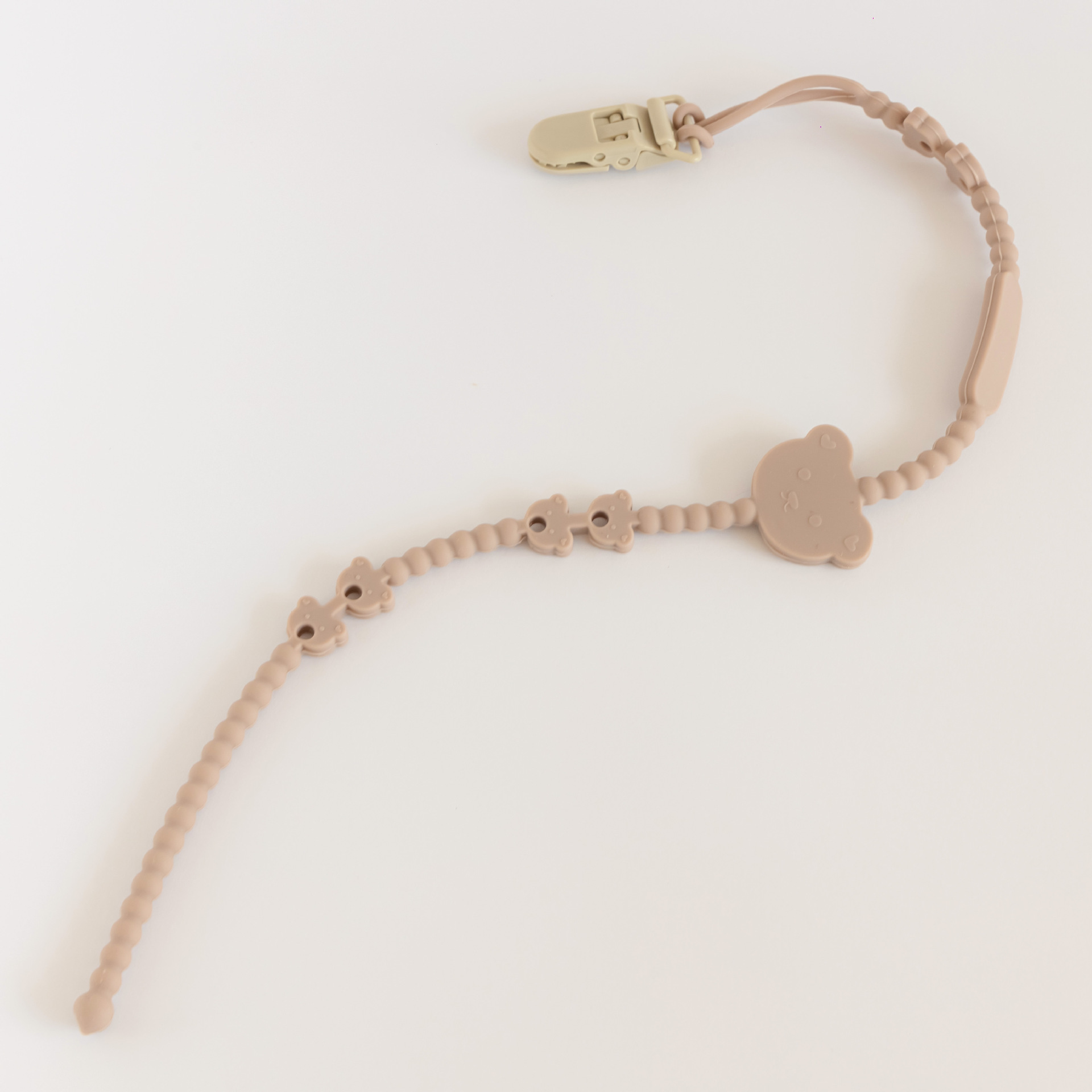 콩 페이스트 컬러 안티 체인 플라스틱 클립