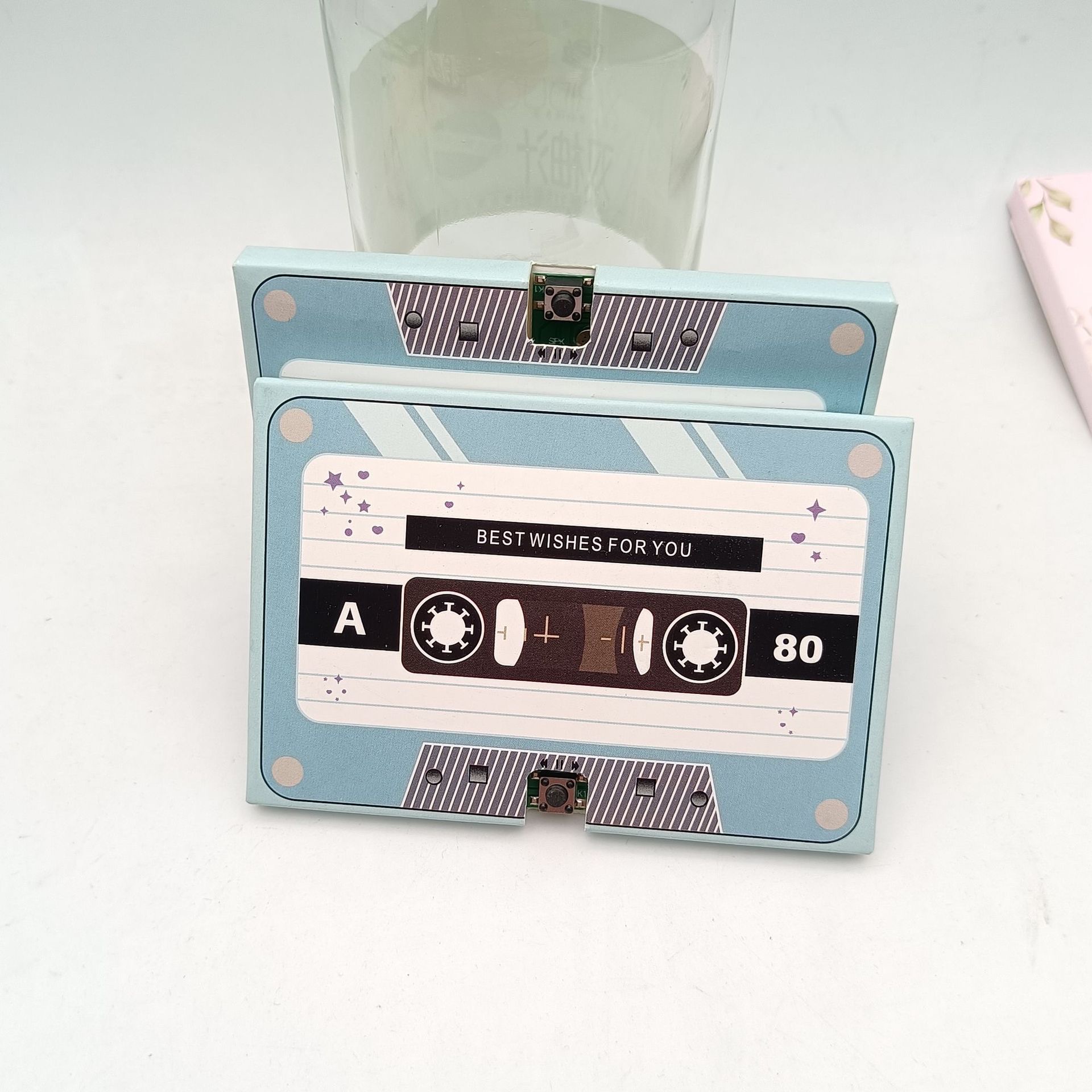 Voice recording card sky blue [can record 60s]