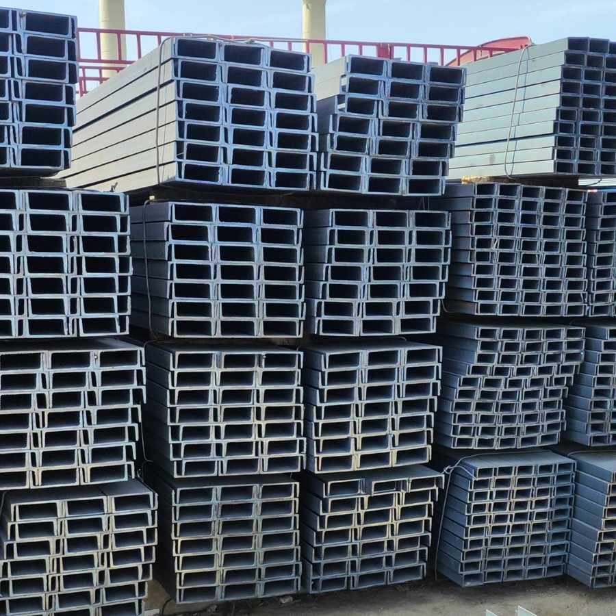 镀锌槽钢Q345BU型弯折热轧槽钢建筑工程桥梁承重钢结构槽钢