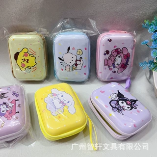 卡通创意马铁口零钱包高颜值学生耳机口红收纳盒迷你便携小钱包批