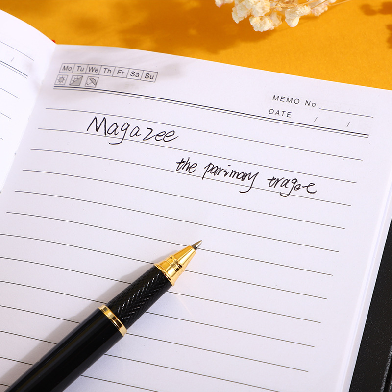 Nuevo cuaderno de negocios al por mayor 2023 estudiante de la escuela reunión libro de grabación retro Bloc de notas diario libro 16K