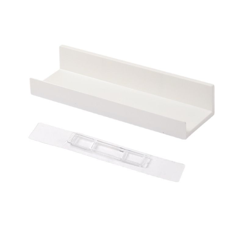 Estantes de baño sin perforación, organizadores de pared para lavamanos y artículos de tocador