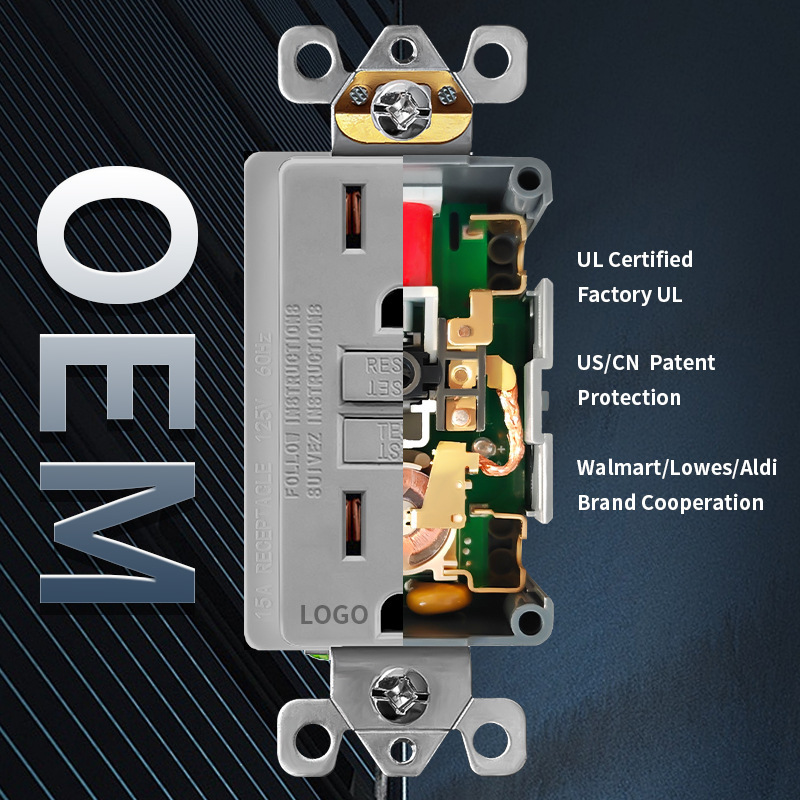 factory price american standard socket gfci with led indicator light for kitchen bathroom 20 amp gfci socket factory price american standard socket gfci with led indicator light for kitchen bathroom 20 amp gfci socket