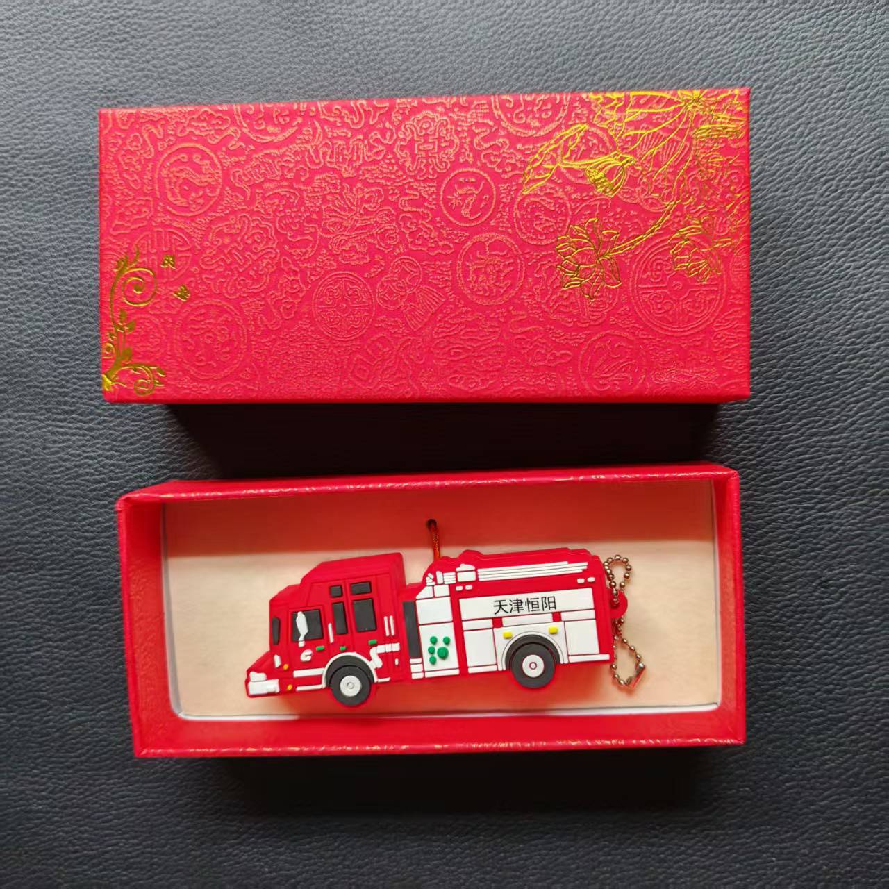 Memoria Flash USB con Diseño de Bomberos de PVC, Portátil, para Almacenamiento de Datos y Regalos