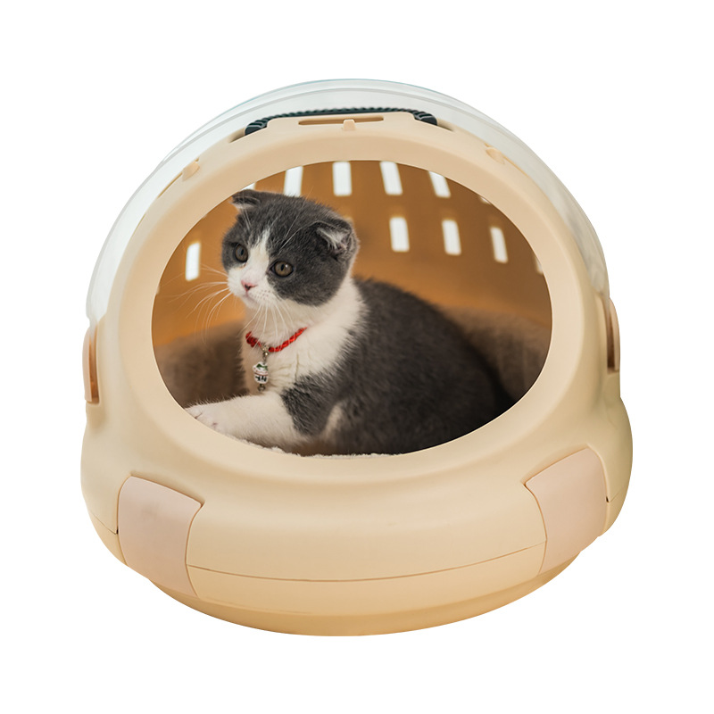 Internet celebridad espacio cápsula cama nido gato cuatro estaciones universal cerrado extraíble y lavable verano gato Portátil Bolsa de suministros para mascotas