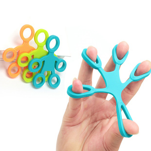 Silicone finger puller humanoid puller silicone finger puller finger exercise rehabilitation aid puller