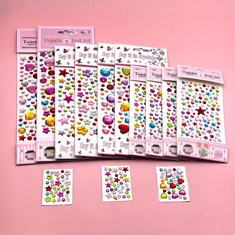 Large Cartoon Starry Sky Children's Creative Decorative Stickers DIY Crystal Stickers Acrylic Diamond One Piece Colorful Large Cartoon Starry Sky Children's Creative Decorative Stickers DIY Crystal Stickers Acrylic Diamond One Piece Colorful