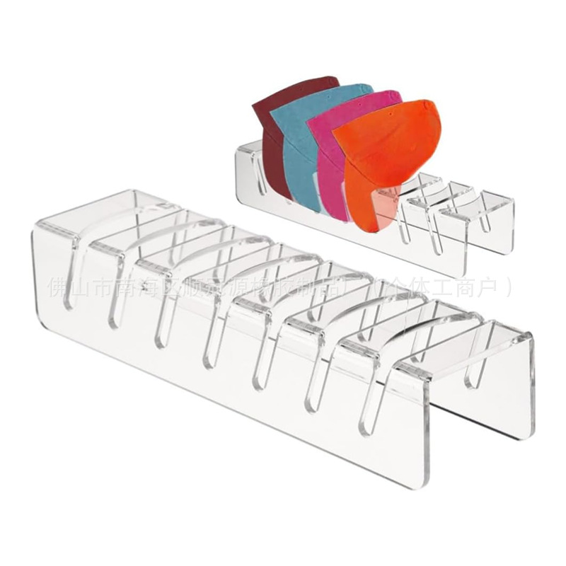 亚克力棒球帽架帽子展示架7位渔夫帽收纳架鸭舌帽防晒帽置物架