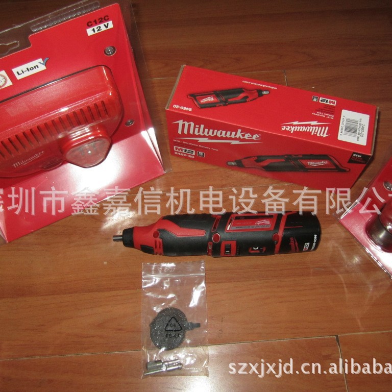 现货批发米沃奇专业级充电式电磨2460-20