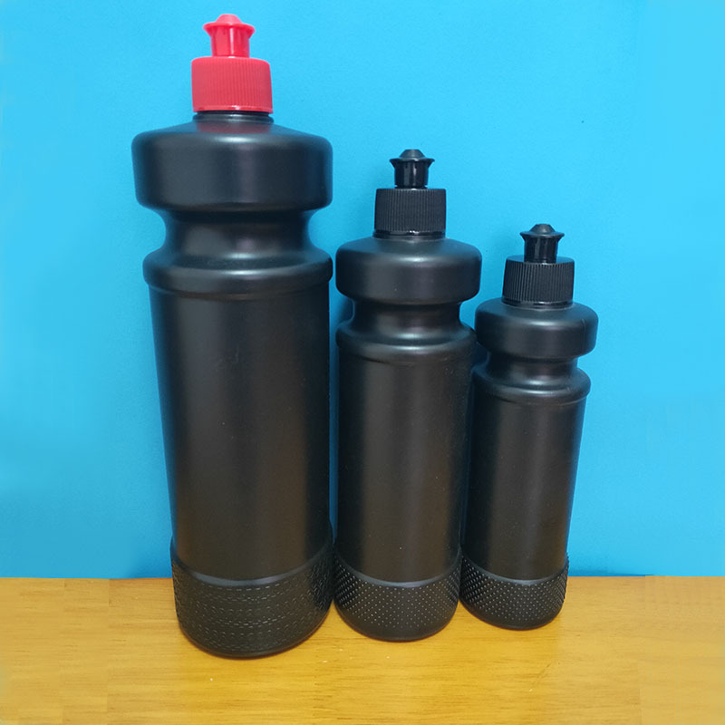 现货300ml汽车研磨剂瓶抛光蜡漆面划痕修复蜡异形瓶黑色不透光瓶