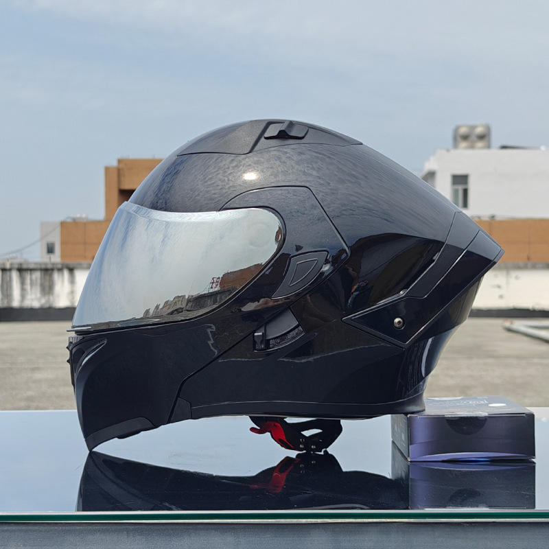 Orz nuevo casco de motocicleta casco para hombre casco para mujer locomotora casco completo Xia 3C certificado doble lente cuatro estaciones universal