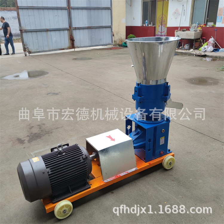 家禽类饲料造粒机 牛羊猪马兔颗粒饲料机 畜牧养殖饲料颗粒机