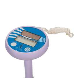 游泳池温度计太阳能温度计浮水设计游泳馆幼儿洗澡水温计自动感温