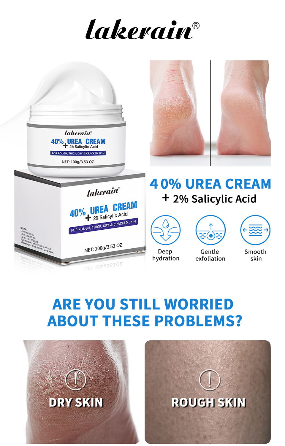 lakerain Foot Soothing Cream details Picture