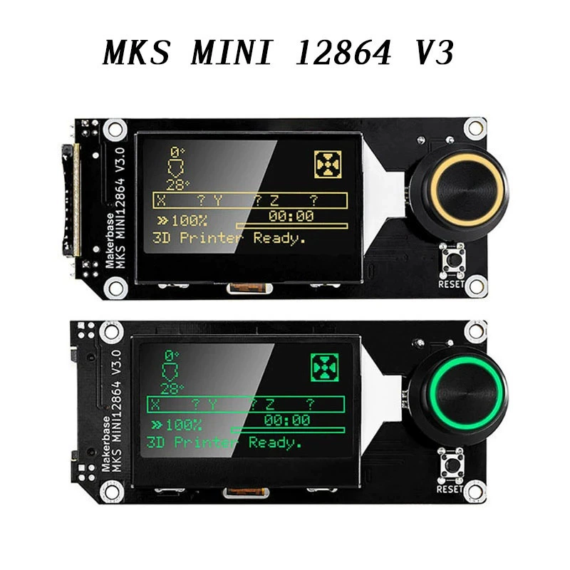 Аксессуары для 3D-принтера MKS MINI12864 V3 SD-карта боковой штекер положительный штекер Smart Display