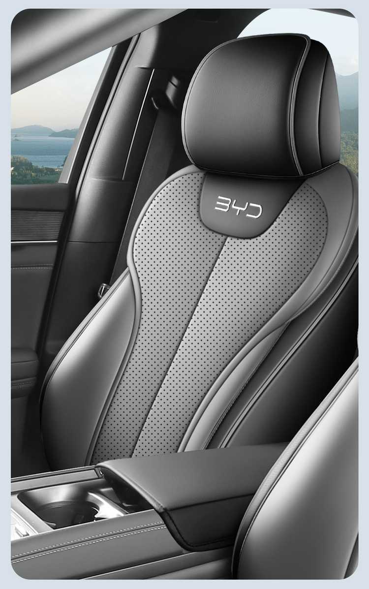 26 models of BYD Qin MAX seat covers, full-coverage, all-season leather seat covers, interior modification, car seat cushions