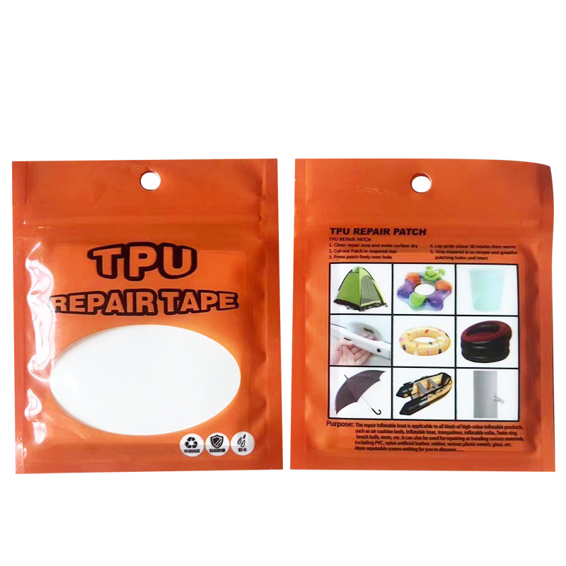 TPU Impermeable subsidio de reparación cojín de aire anillo de natación inflable reparación cinta de reparación de fugas carpa impermeable a prueba de fugas pegatinas