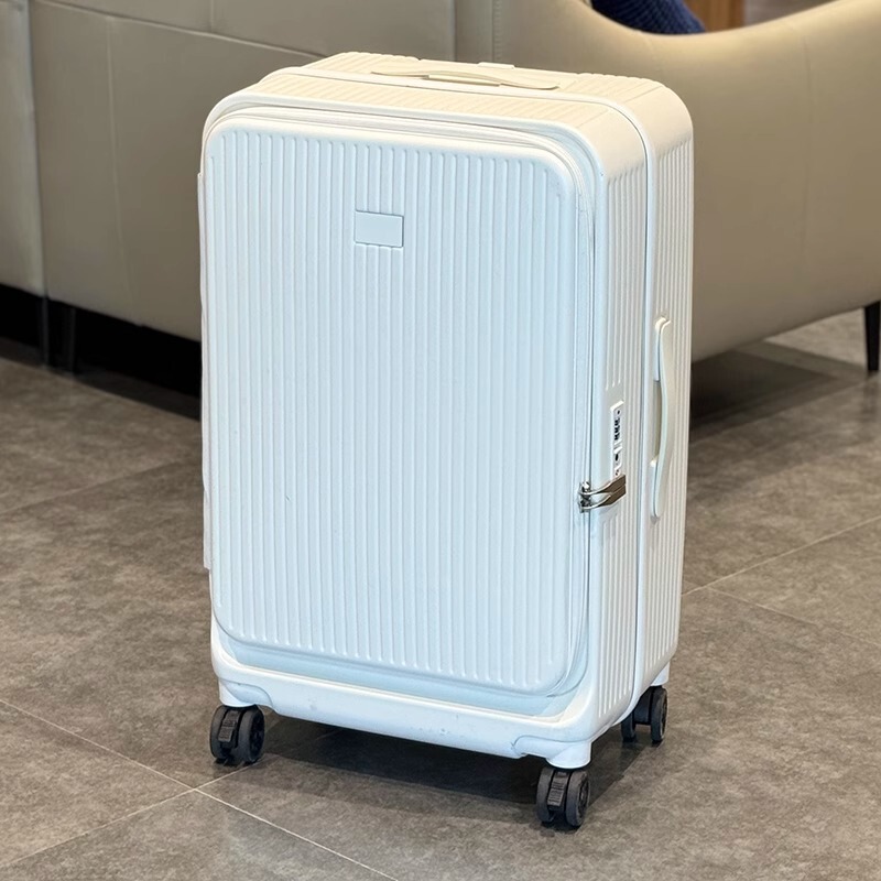 新型多機能トロリーケース、機内持ち込み可能スーツケース、男女兼用トラベルケース、フロントオープン式クロスボーダースーツケース、印刷卸売カスタマイズ|undefined
