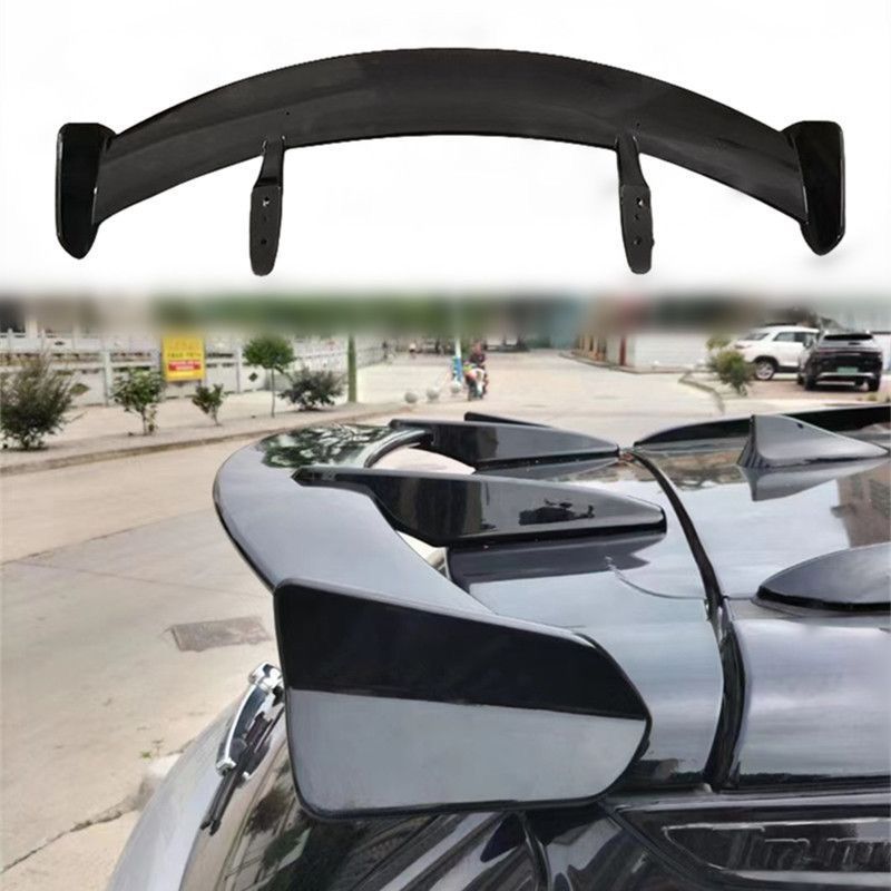 适用于两厢车型通用尾翼通用定风翼大尾翼通用款大压尾两厢款尾翼