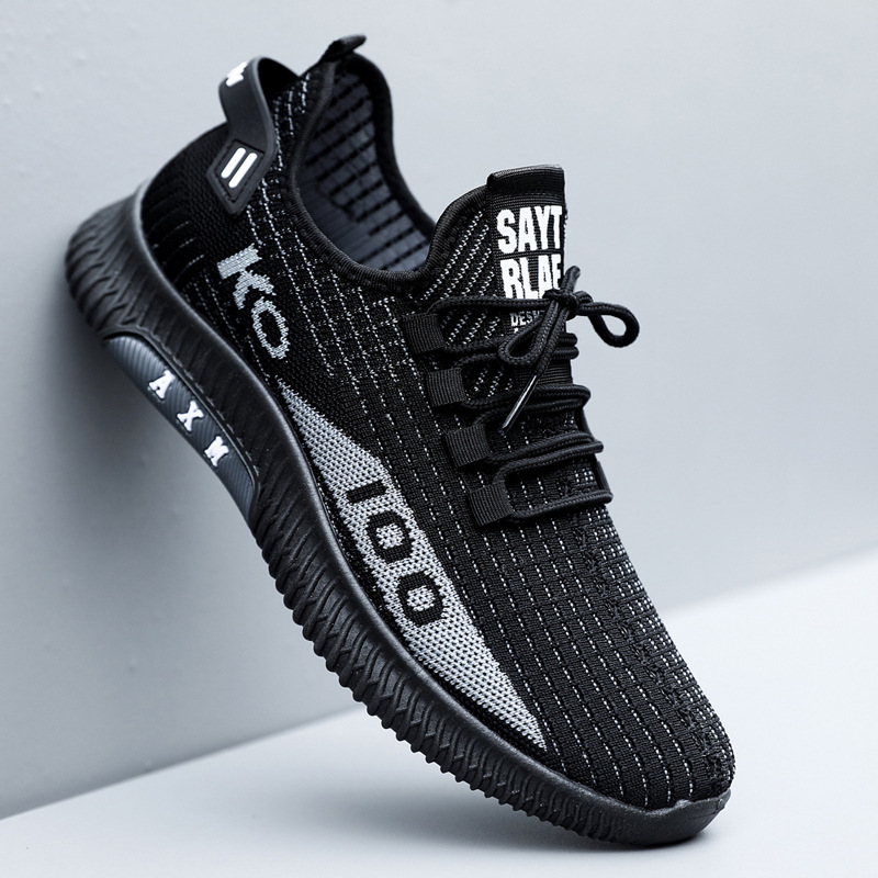 Fashionable breathable sports trend universal running sneakers