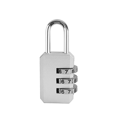 Password padlock three-position mini locker room gym cabinet door luggage backpack password lock travel trolley case