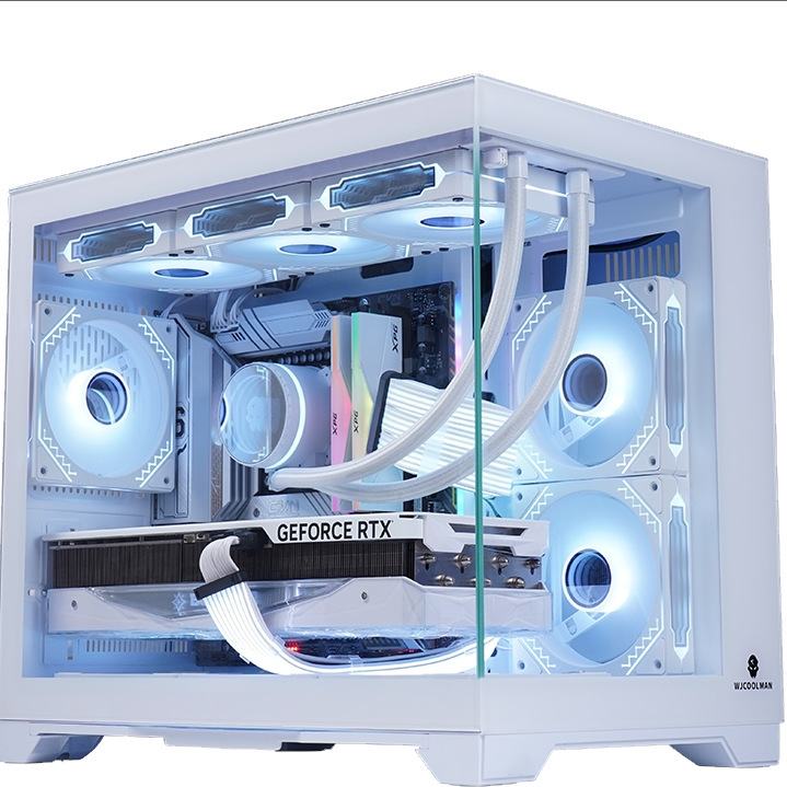 Wanjia Gyonyou MINI ポストレスコンピュータシービュールームシャーシ 240 水冷 MATX マザーボード 360 ミニシャーシ|undefined