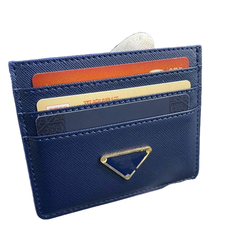 カードホルダー カードホルダー 7カプモデル Pモデル メーカー在庫卸売 トレンドブランド クロス柄 三角ロゴ ビッグブランド レザー ソフトレザー 高品質|undefined