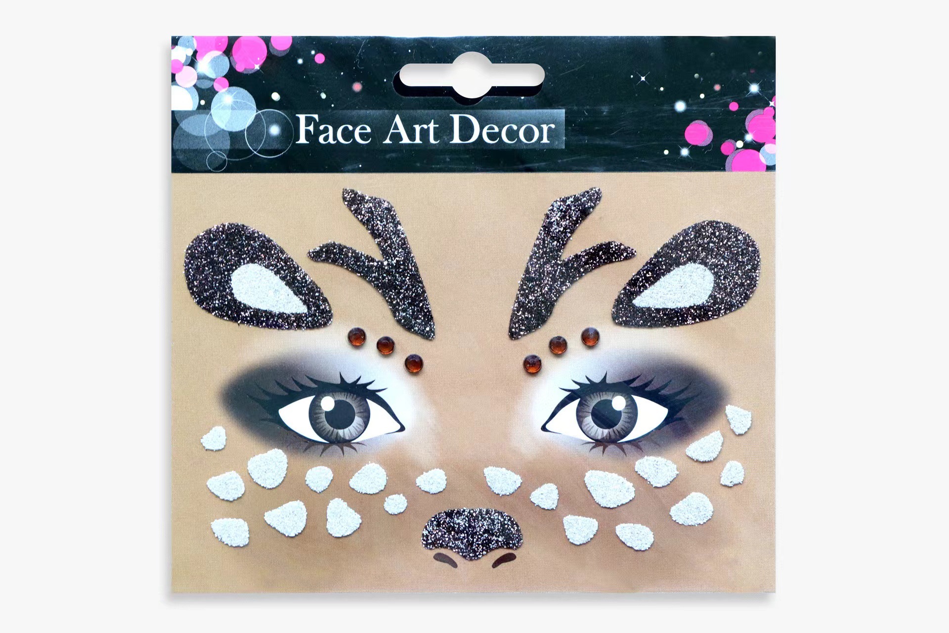 Pegatina de cara de ciervo sika