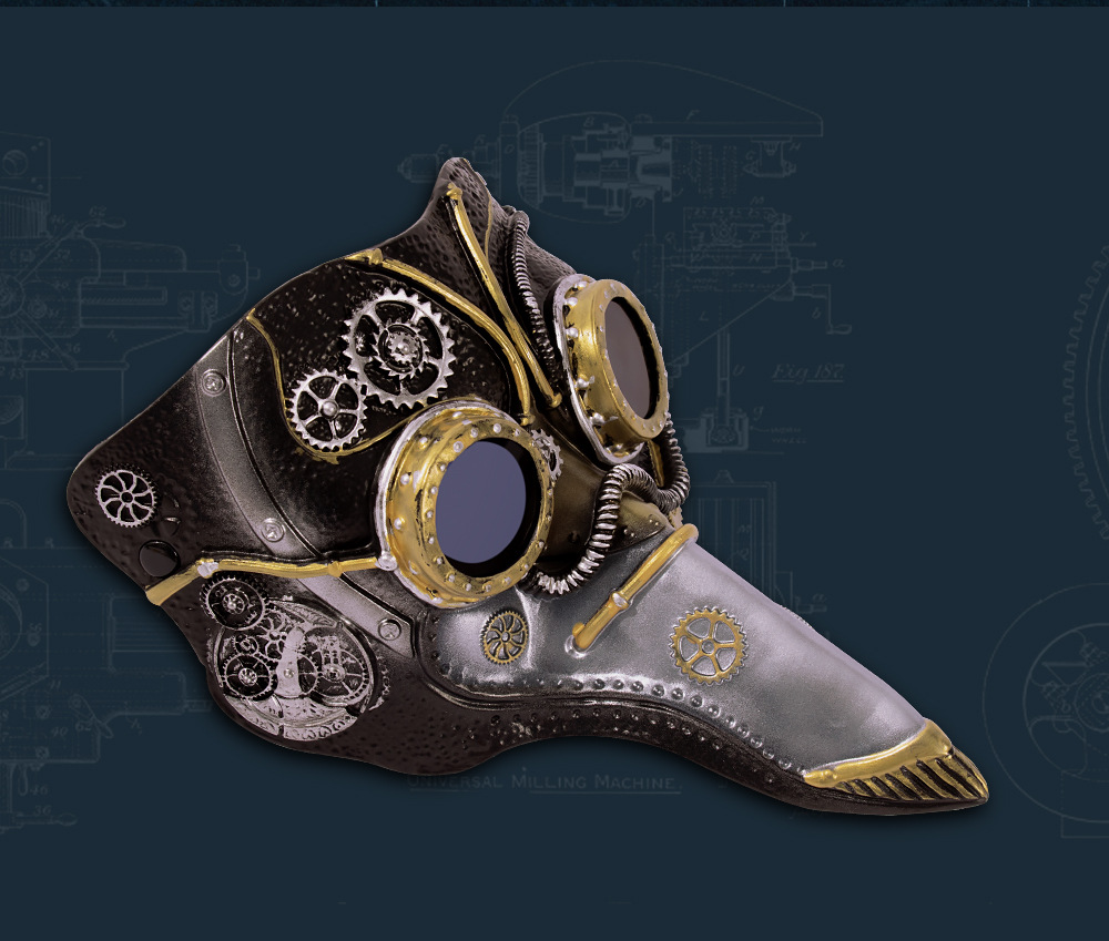 Halloween Gotische Wind Punk Snavel RP Feest Festival Feestmaskers display picture 7