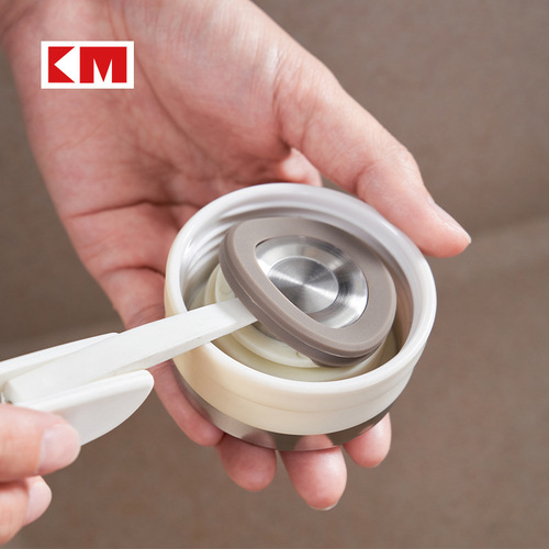Japanese household cup cover brush thermos cup three-in-one gap multi-function cup brush cup cleaning brush bottle cup mouth