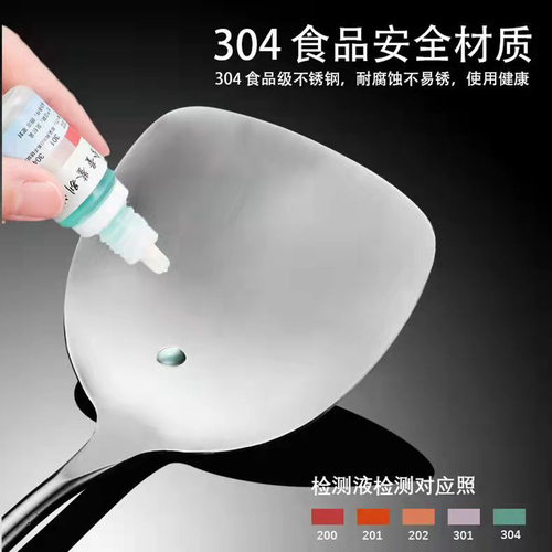 Wholesale Thickened Stainless Steel Ladle, Cooking Spatula, Soup Ladle, Strainer Set, Home Kitchen Complete Set, Heat-Resistant Professional