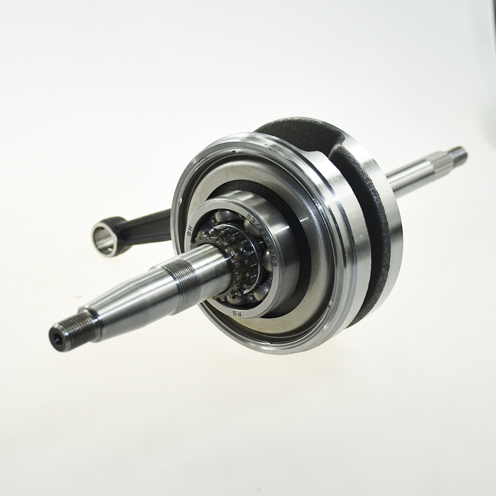 Original Crankshaft for Jinlong Juneng Gy6 200Cc Engine with Reverse Gear, Manual Start, and Balance Shaft