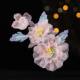 Yiwu Hera new pink children's women's juan yarn flower hair clip Chinese clothing experience hall headdress antique hair accessories wholesale