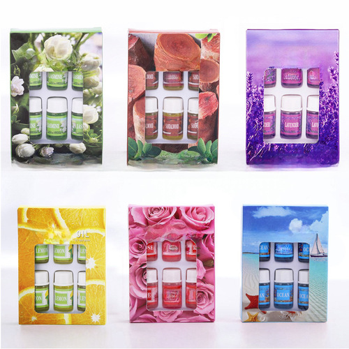 Manufacturer's Sales Sheet - Fragrance 6-Pack, 3ml Water-Soluble Aromatic Plant Essential Oil