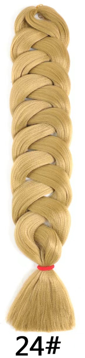 82 pulgadas Outre Xpression Braids gran pelucca de trenza africana negra pelucca de trenza sucia 165g