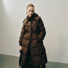 品牌撤柜折扣冬季防寒外套羽芮鹅绒服直播实体多种款式批发