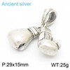 Trend accessory, men's boxing gloves, pendant stainless steel, necklace, European style, wholesale