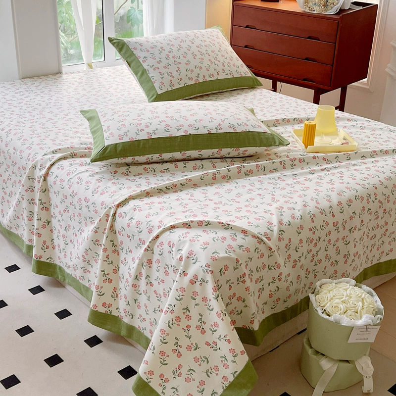 Cotton sheet, non-slip duvet, set, 100% cotton, increased thickness, 3 piece set, wholesale