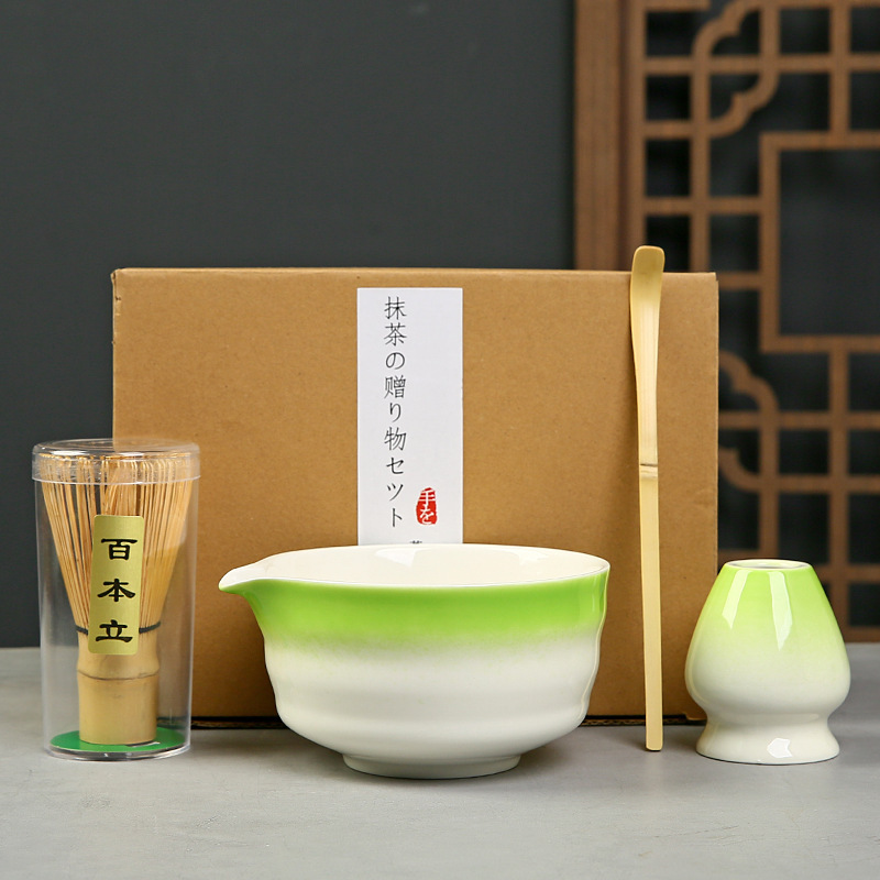 Cepillo de té de matcha de 100 centavos de matcha