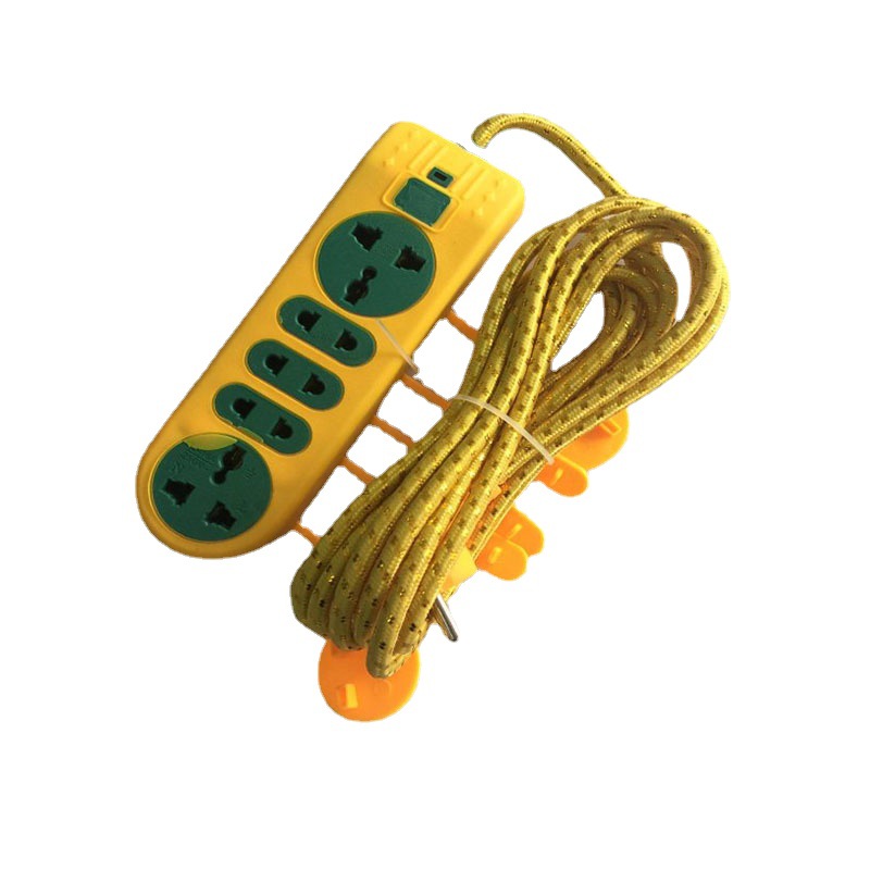 德式排插欧标插座带保护盖欧式插线板欧规插排接线板法规法式跨境