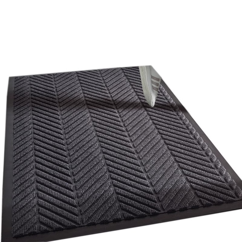 Alfombrilla de puerta de entrada Alfombra antideslizante y resistente a la suciedad para exteriores de lujo Alfombrilla de puerta cortada para el hogar Alfombrilla de puerta de entrada