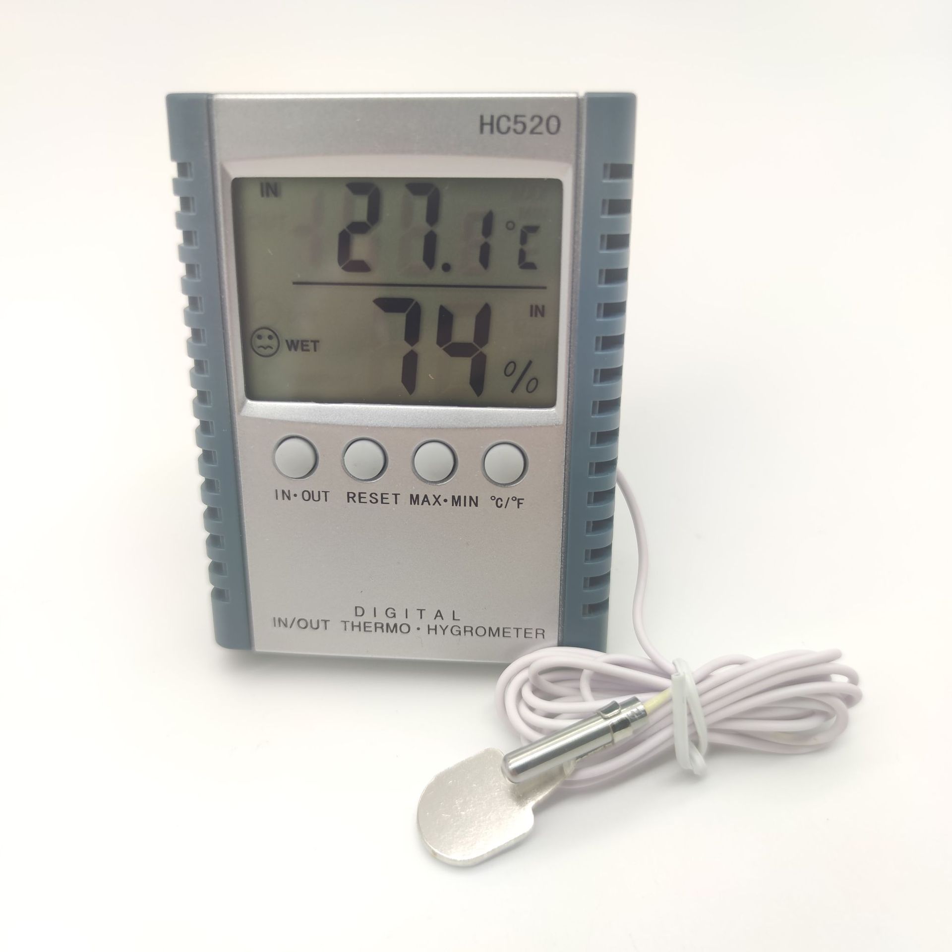 温湿度计温湿度表  数显大屏幕温湿度计仪HC520室内室外温度测试