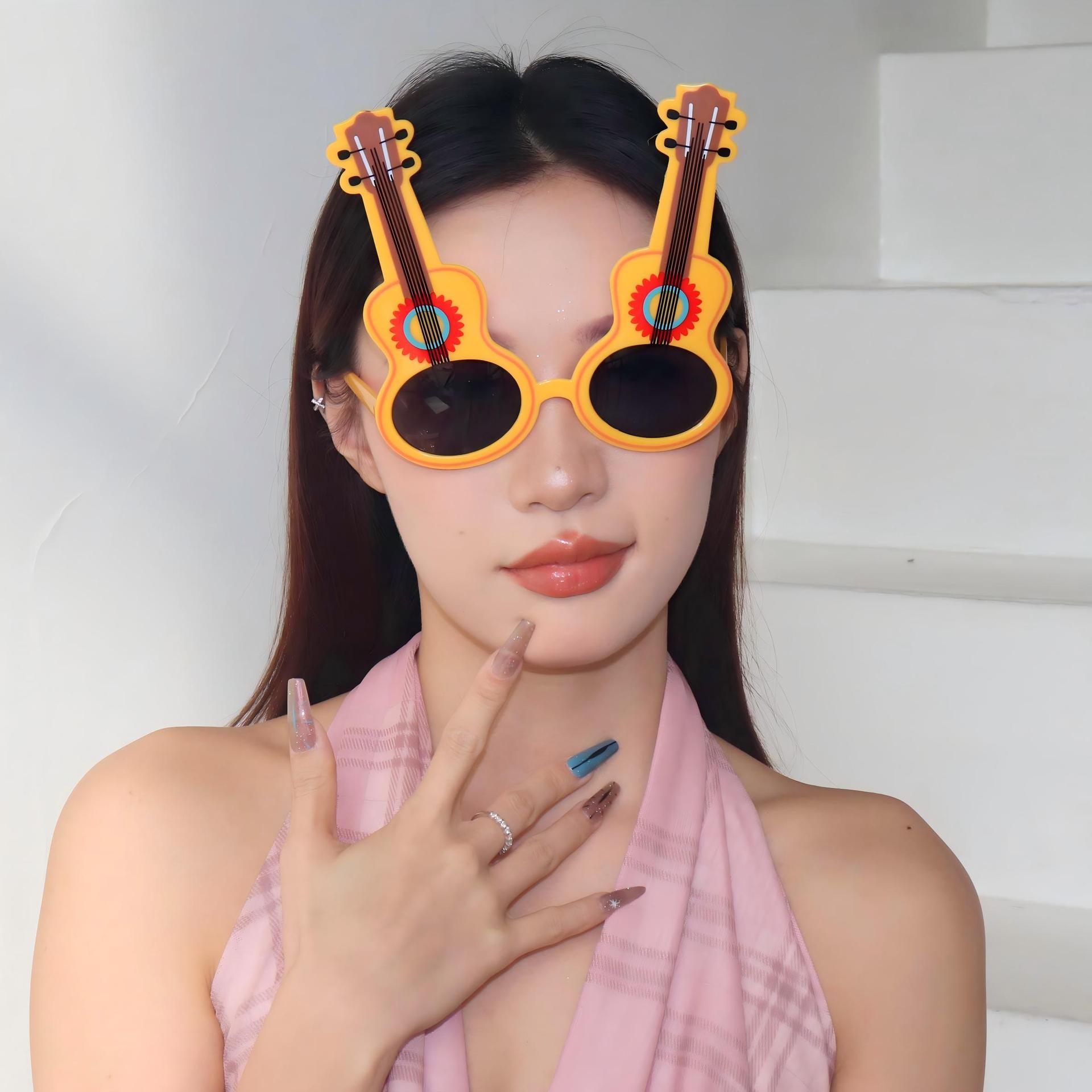 Lentes Decorativos para Fiesta de Playa en ABS para Festival de Música
