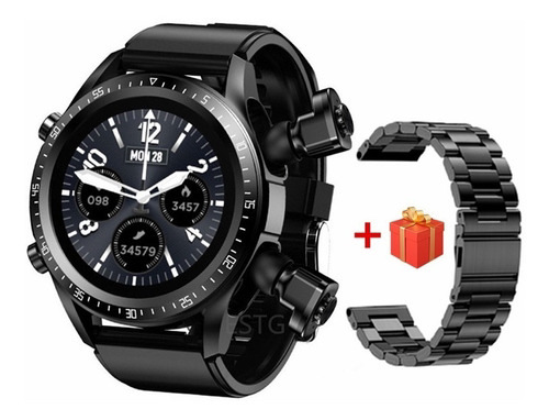 검은 접착제 + 검은 색 세 줄의 강철 끈