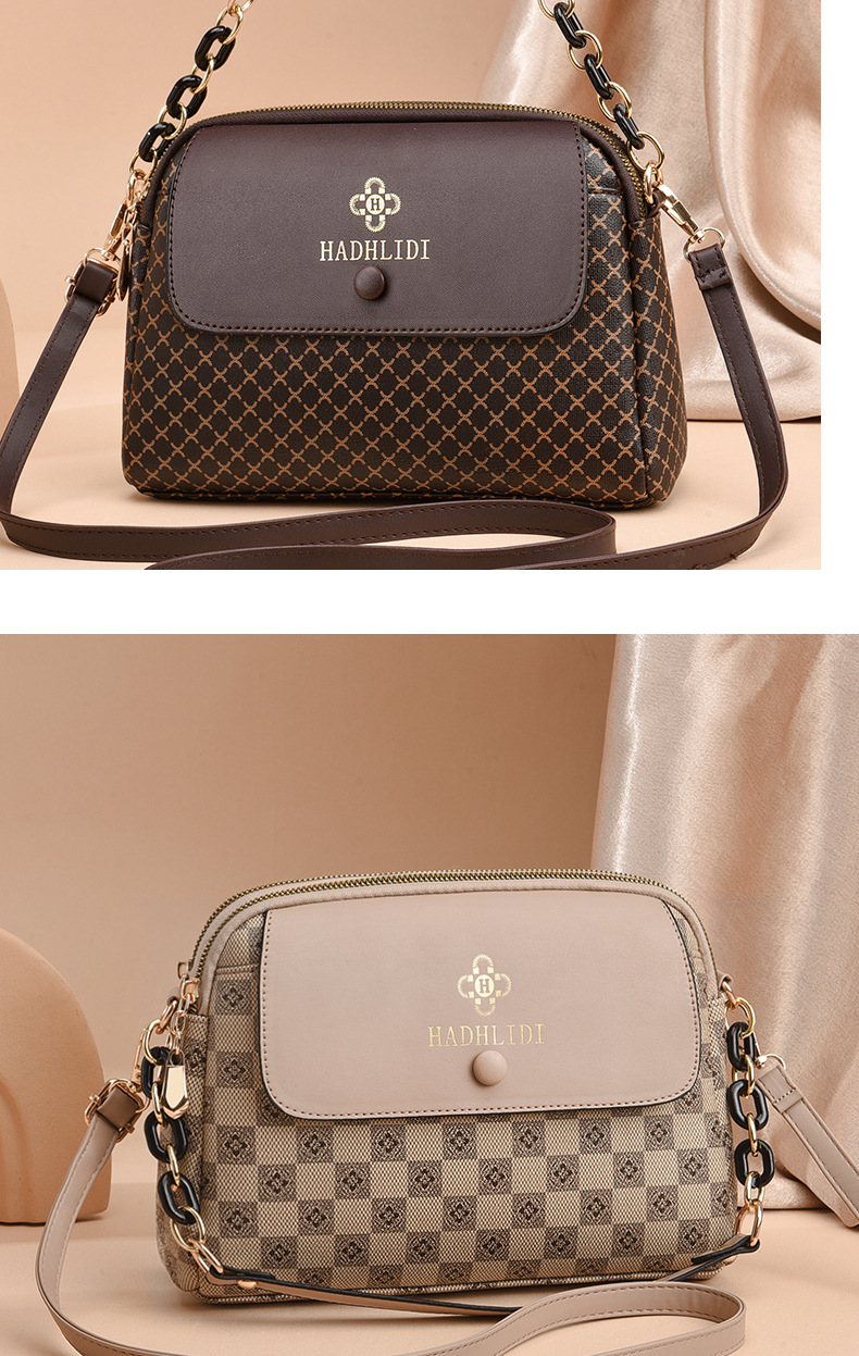 Women's Crossbody Bag Soft Leather Large Capacity Shoulder Bag_voghion.com
